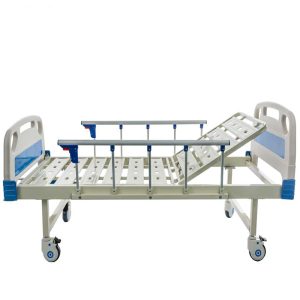 Manual single swing hospital bed