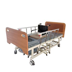 Wheelchair Home Care Bed with Wooden Headboard
